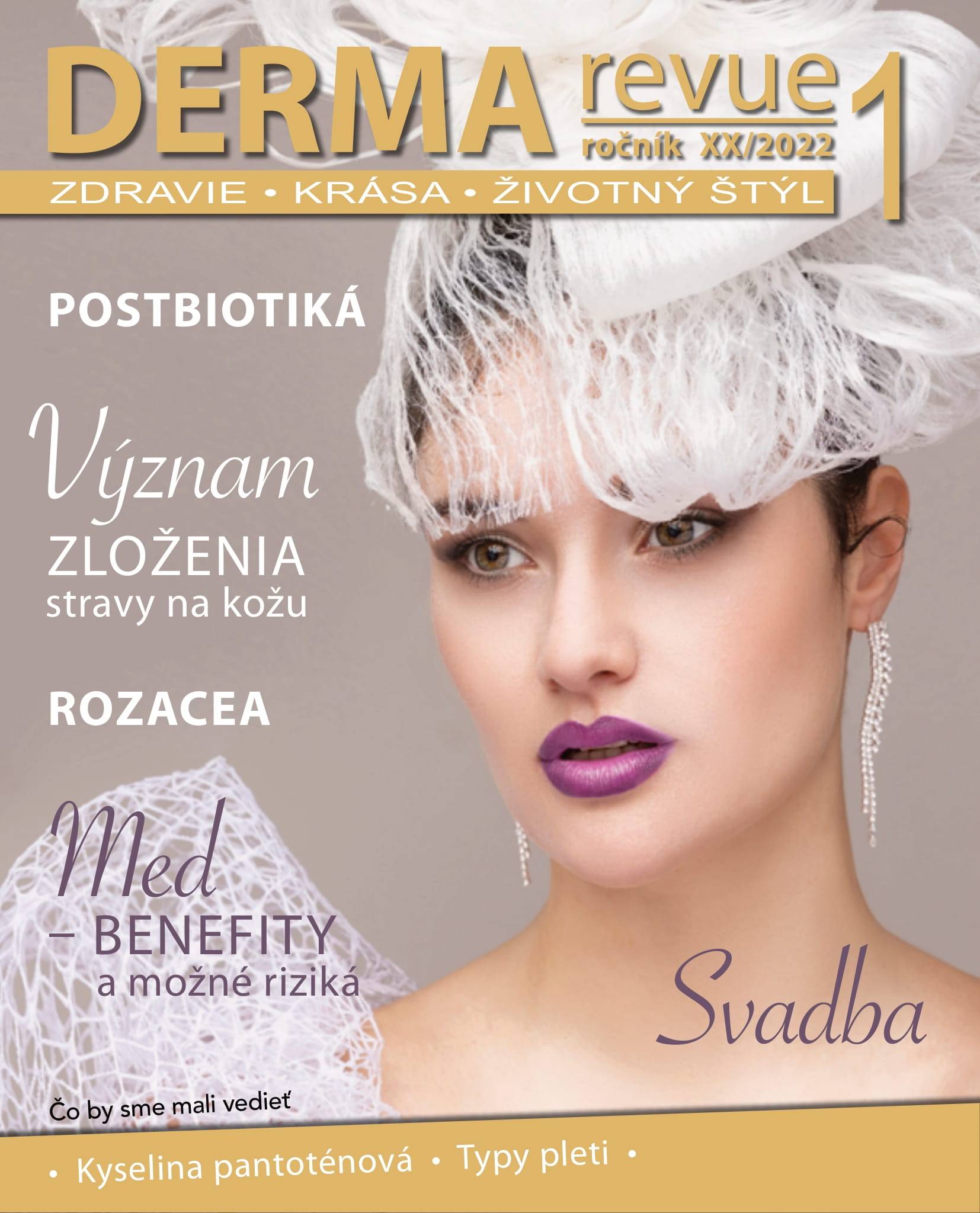 Časopis Derma Revue č. 2022/1